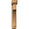 Ekena Millwork Westlake Craftsman Rough Sawn Bracket w/ Offset Brace, Western Red Cedar, 6"W x 30"D x 34"H BKT0604X30X34WTL04RWR - alternate 2